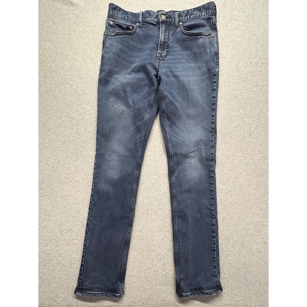 Old Navy Slim Fit 24/7 Jeans Mens 32x32 Blue Black Stretch Denim‎ 339220-00